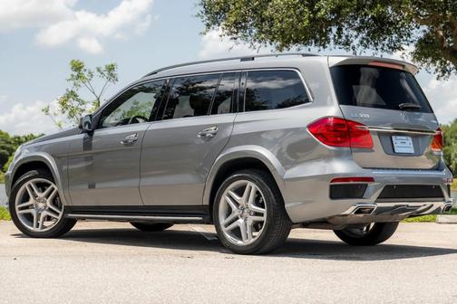 Silver 2015 Mercedes-Benz GL-Class GL 550 4MATIC