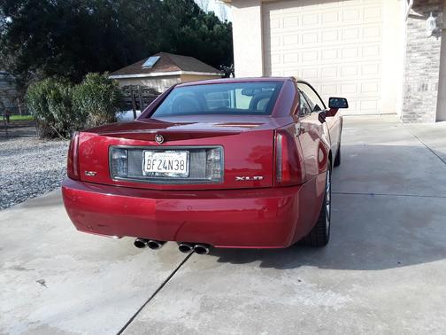 Red 2008 Cadillac XLR V
