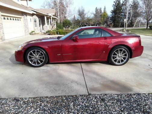Red 2008 Cadillac XLR V