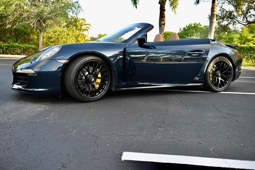 Blue 2016 Porsche 911 911 Carrera 4 GTS Cabriolet