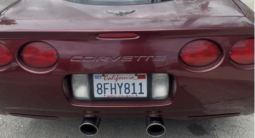 Red 2003 Chevrolet Corvette Base