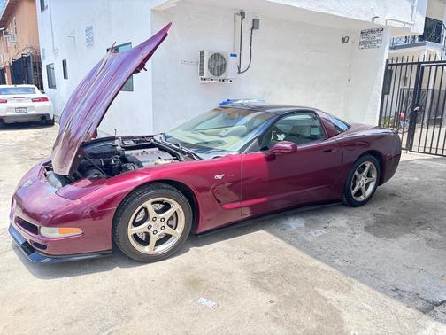 Red 2003 Chevrolet Corvette Base