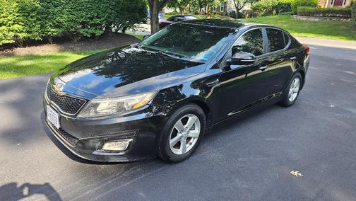 Black 2015 Kia Optima LX