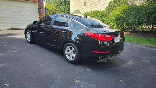 Black 2015 Kia Optima LX