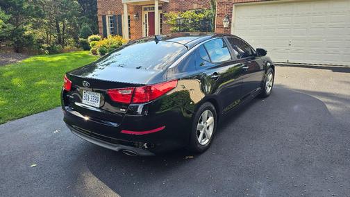 Black 2015 Kia Optima LX