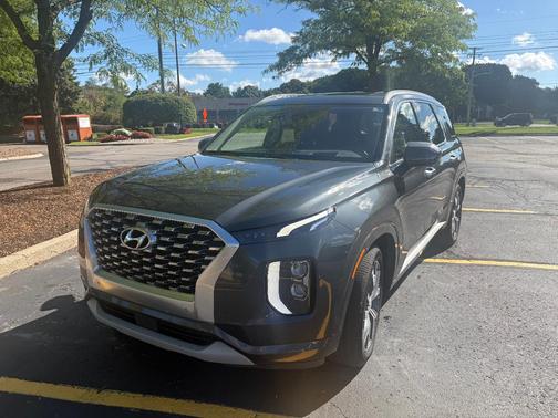 Green 2021 Hyundai PALISADE Limited