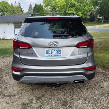 Silver 2018 Hyundai Santa Fe Sport 2.4L