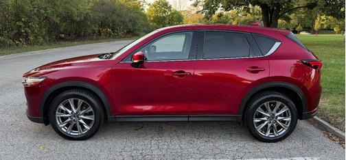 Red 2021 Mazda CX-5 Grand Touring Reserve
