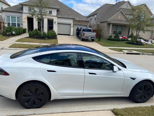 White 2021 Tesla Model S Long Range