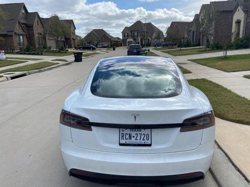 White 2021 Tesla Model S Long Range