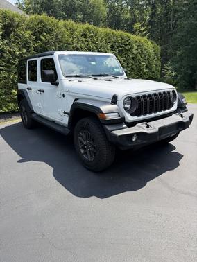 White 2024 Jeep Wrangler Sport S