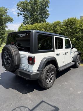 White 2024 Jeep Wrangler Sport S