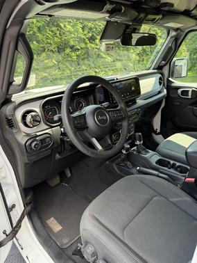 White 2024 Jeep Wrangler Sport S