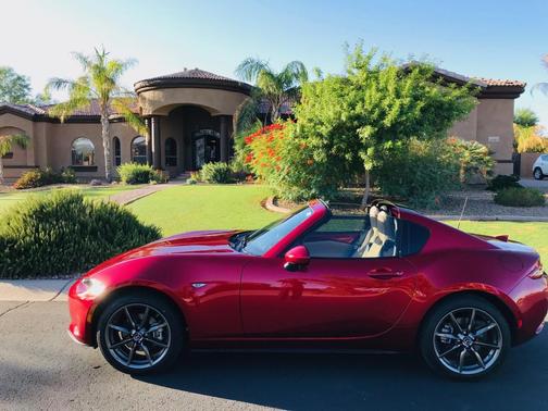 Red 2019 Mazda MX-5 Miata RF Grand Touring