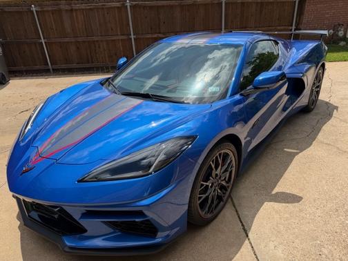 Blue 2023 Chevrolet Corvette Stingray w/2LT