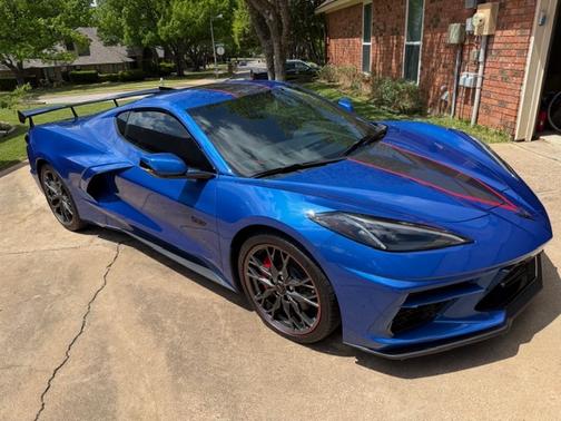 Blue 2023 Chevrolet Corvette Stingray w/2LT