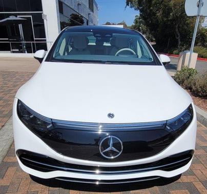 White 2023 Mercedes-Benz EQS 450+ Base