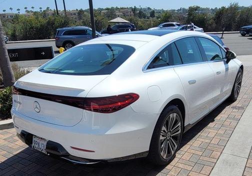 White 2023 Mercedes-Benz EQS 450+ Base