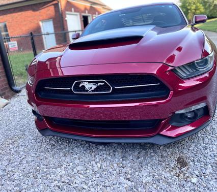 Red 2015 Ford Mustang EcoBoost Premium
