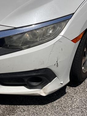 White 2017 Honda Civic EX