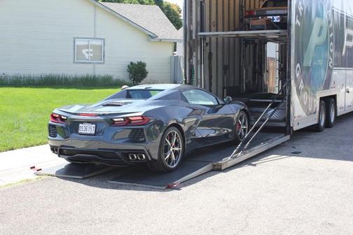 Gray 2021 Chevrolet Corvette Stingray w/3LT
