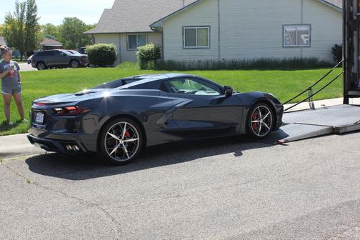 Gray 2021 Chevrolet Corvette Stingray w/3LT