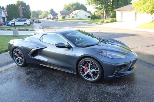 Gray 2021 Chevrolet Corvette Stingray w/3LT