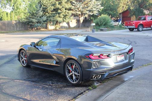 Gray 2021 Chevrolet Corvette Stingray w/3LT