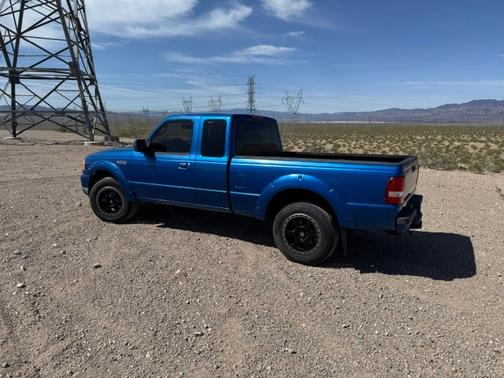 Blue 2010 Ford Ranger Sport