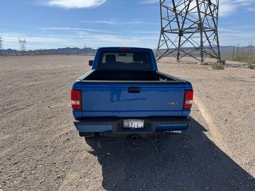 Blue 2010 Ford Ranger Sport