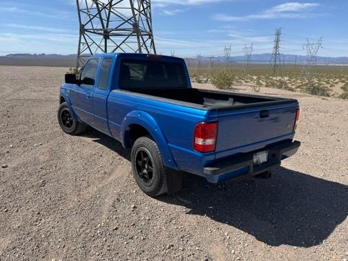 Blue 2010 Ford Ranger Sport