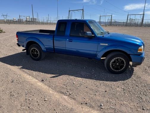 Blue 2010 Ford Ranger Sport