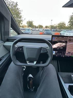 Silver 2024 Tesla Cybertruck AWD