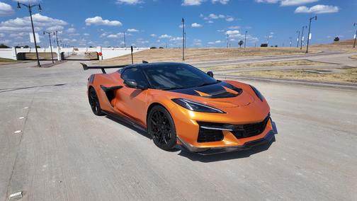 Orange 2023 Chevrolet Corvette Z06 w/3LZ
