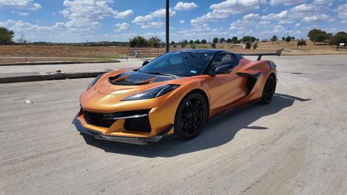 Orange 2023 Chevrolet Corvette Z06 w/3LZ