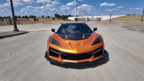 Orange 2023 Chevrolet Corvette Z06 w/3LZ