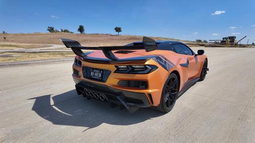 Orange 2023 Chevrolet Corvette Z06 w/3LZ