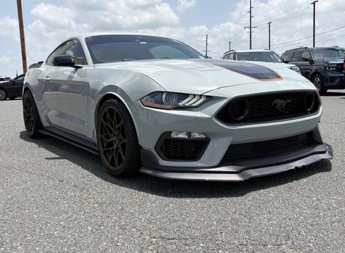 Gray 2021 Ford Mustang Mach 1