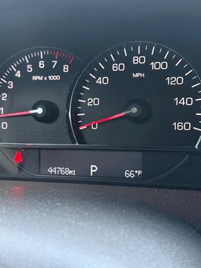 Red 2007 Cadillac SRX V6