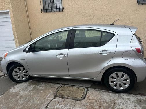 Gray 2013 Toyota Prius c One