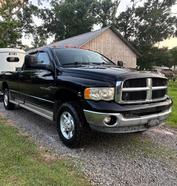 Black 2003 Dodge Ram 2500 SLT Quad Cab