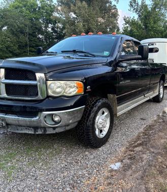 Black 2003 Dodge Ram 2500 SLT Quad Cab