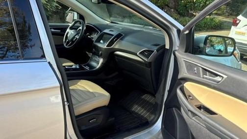 Silver 2019 Ford Edge SEL
