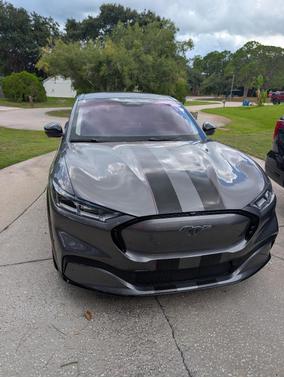 Gray 2021 Ford Mustang Mach-E Premium