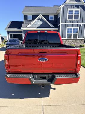 Red 2021 Ford F-150 XLT