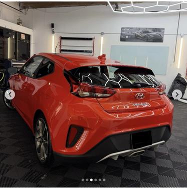 Orange 2020 Hyundai Veloster 2.0 Premium