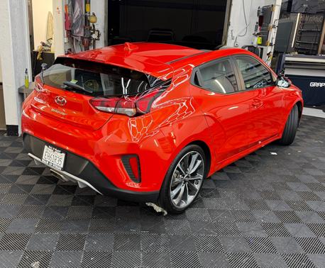 Orange 2020 Hyundai Veloster 2.0 Premium