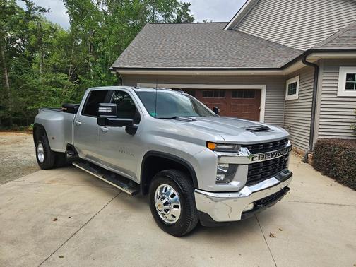 Silver 2021 Chevrolet Silverado 3500 LT
