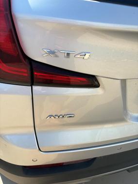 Silver 2019 Cadillac XT4 Premium Luxury