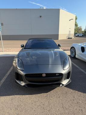 Gray 2017 Jaguar F-TYPE SVR